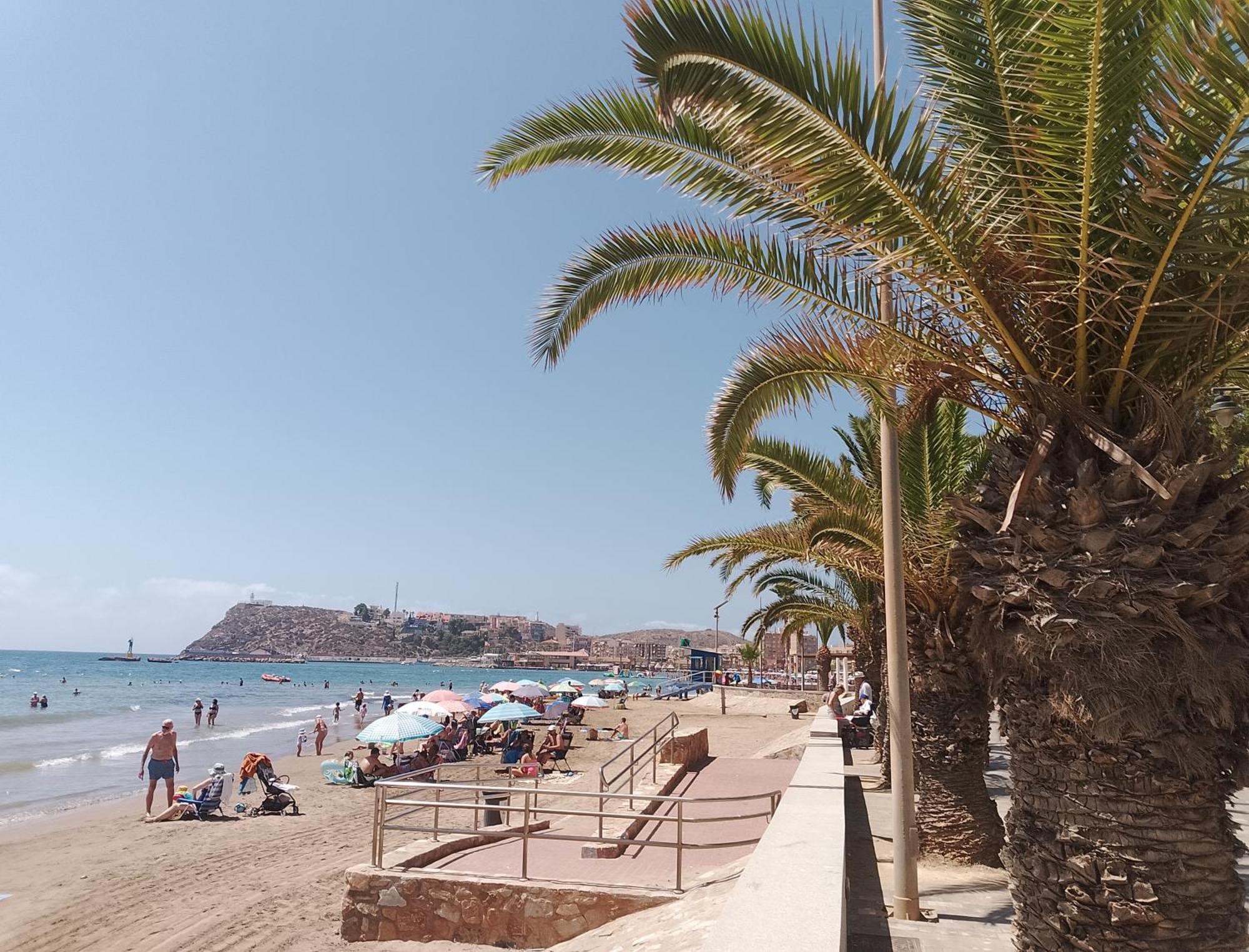 Playa Mazarron Apartment Puerto de Mazarron Exterior photo